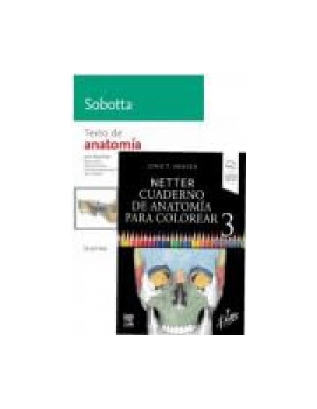 PACK CUADERNO ANATOMIA COLOREAR 3ª ED TEXTO ANATOMIA